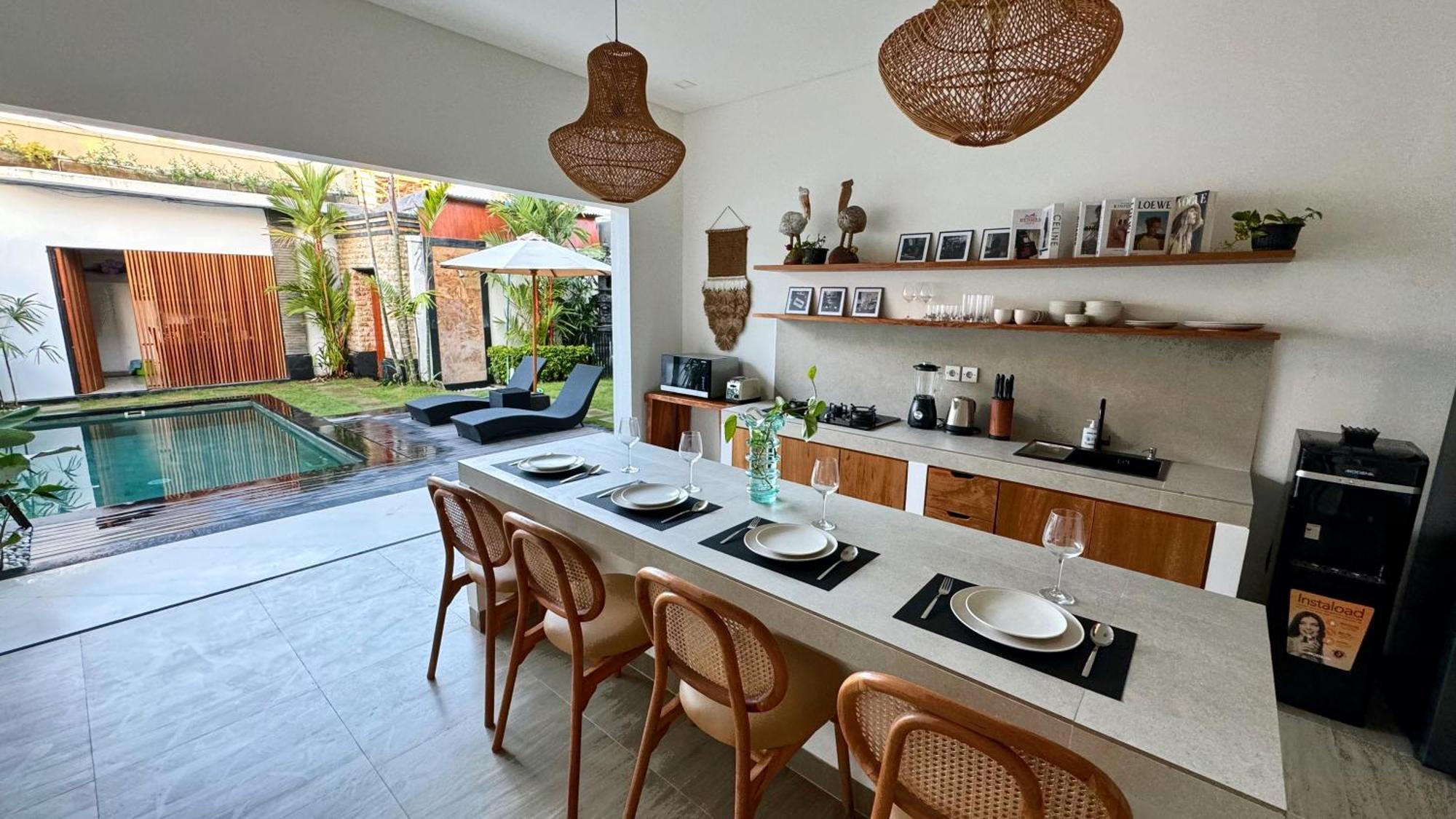Villa Niu Center Canggu - Fattylion Exteriör bild
