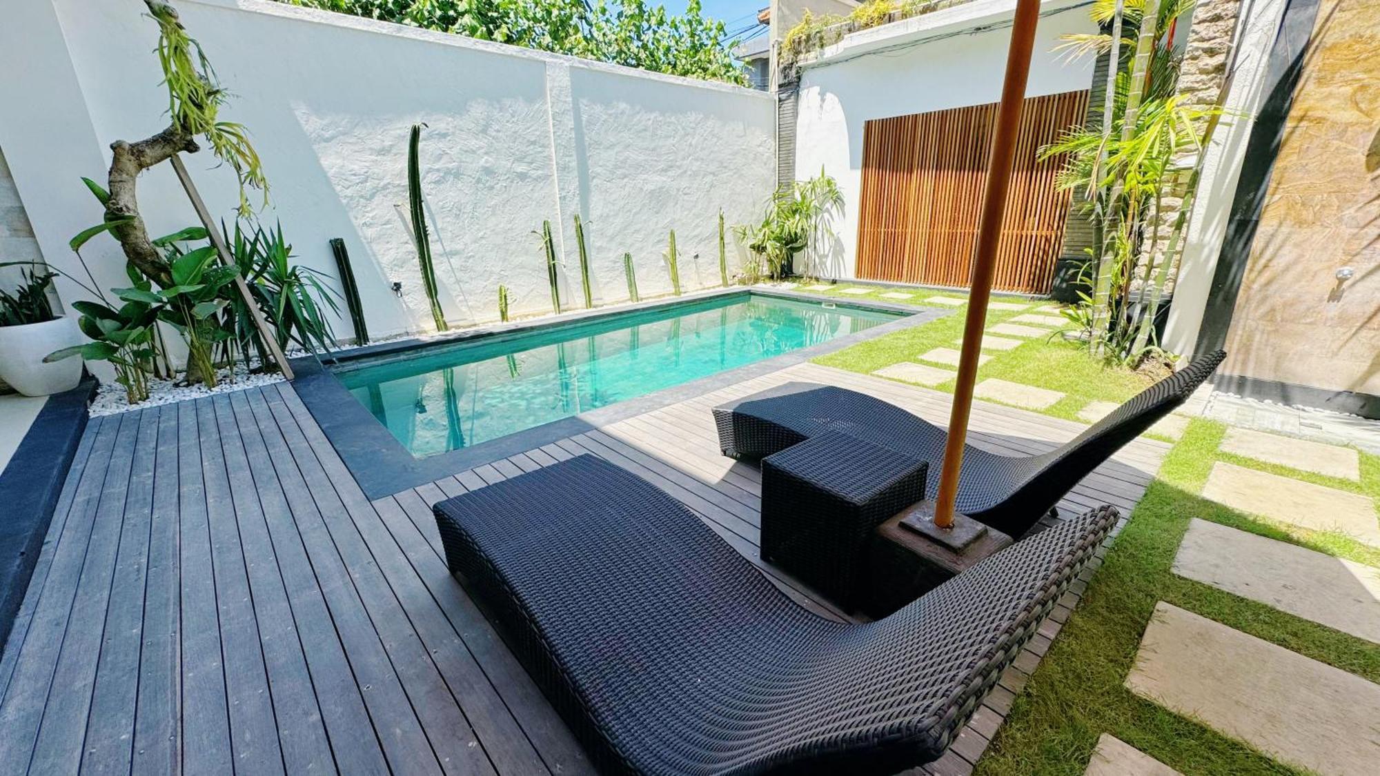 Villa Niu Center Canggu - Fattylion Exteriör bild
