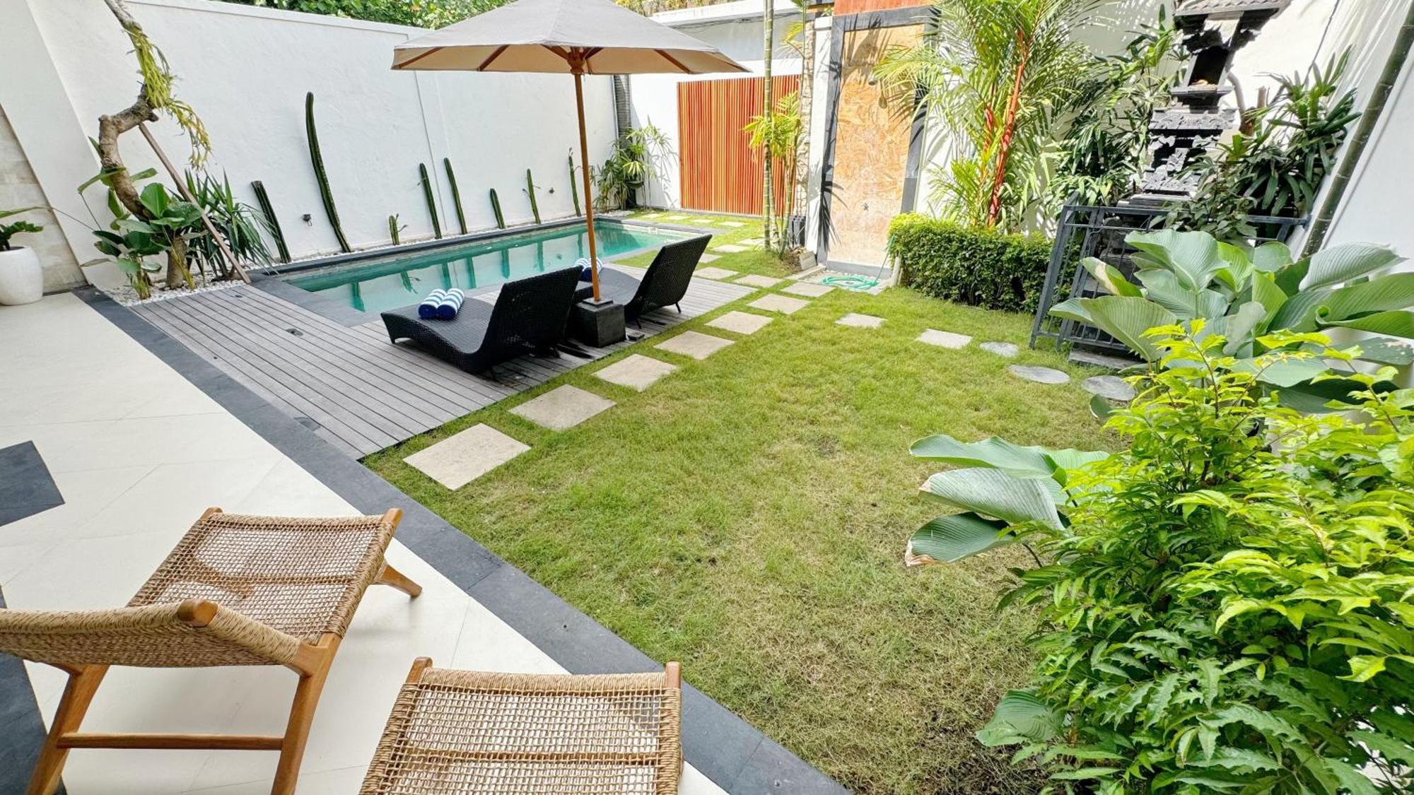 Villa Niu Center Canggu - Fattylion Exteriör bild