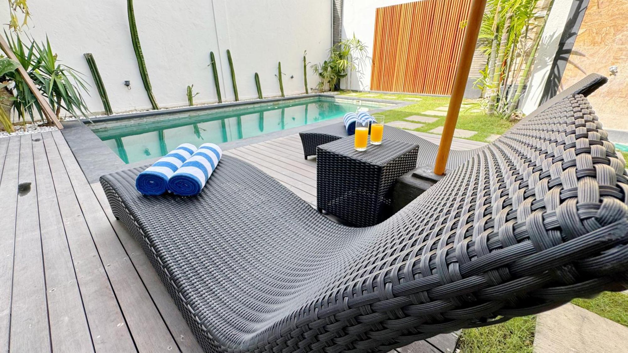 Villa Niu Center Canggu - Fattylion Exteriör bild