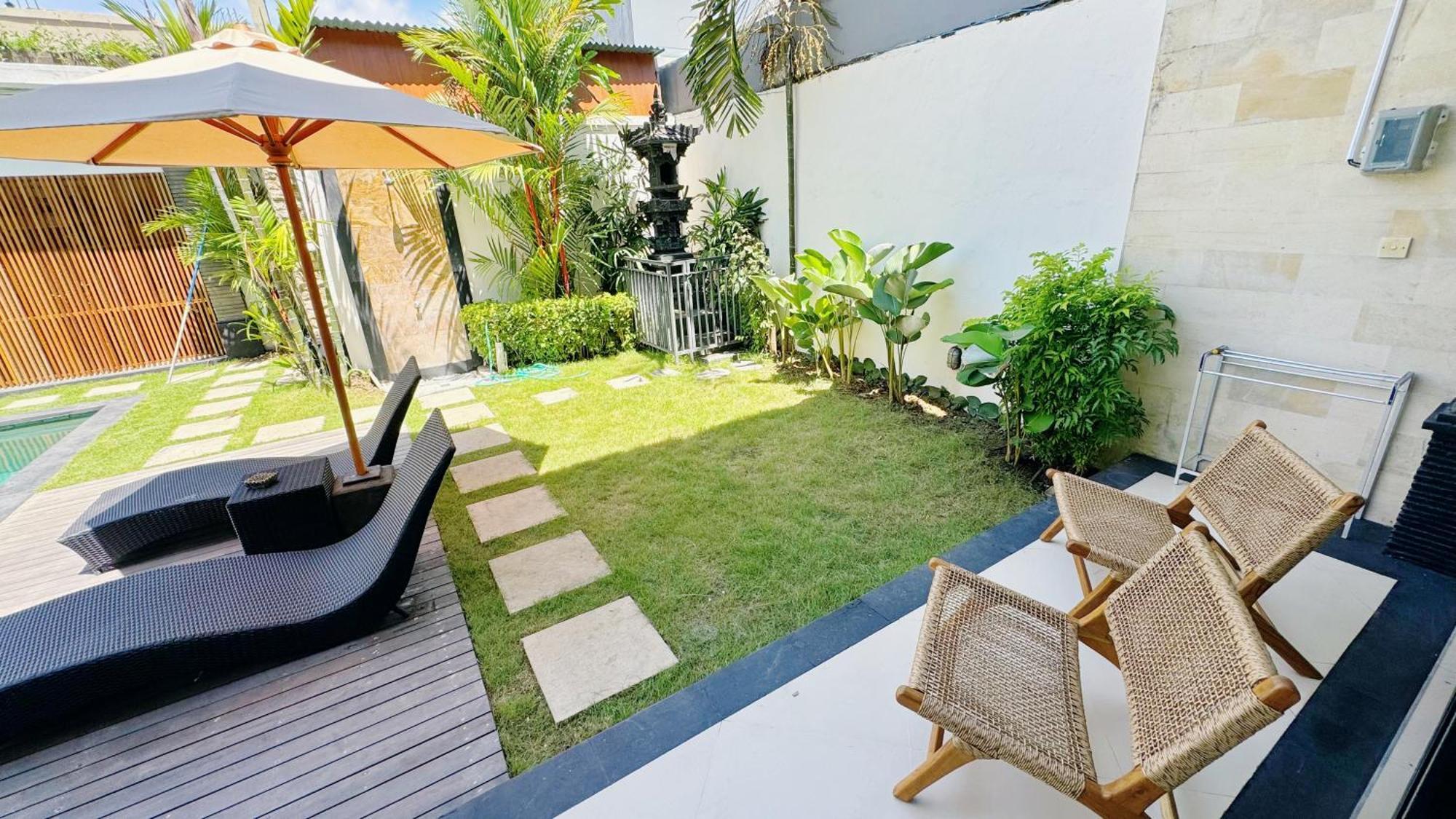 Villa Niu Center Canggu - Fattylion Exteriör bild