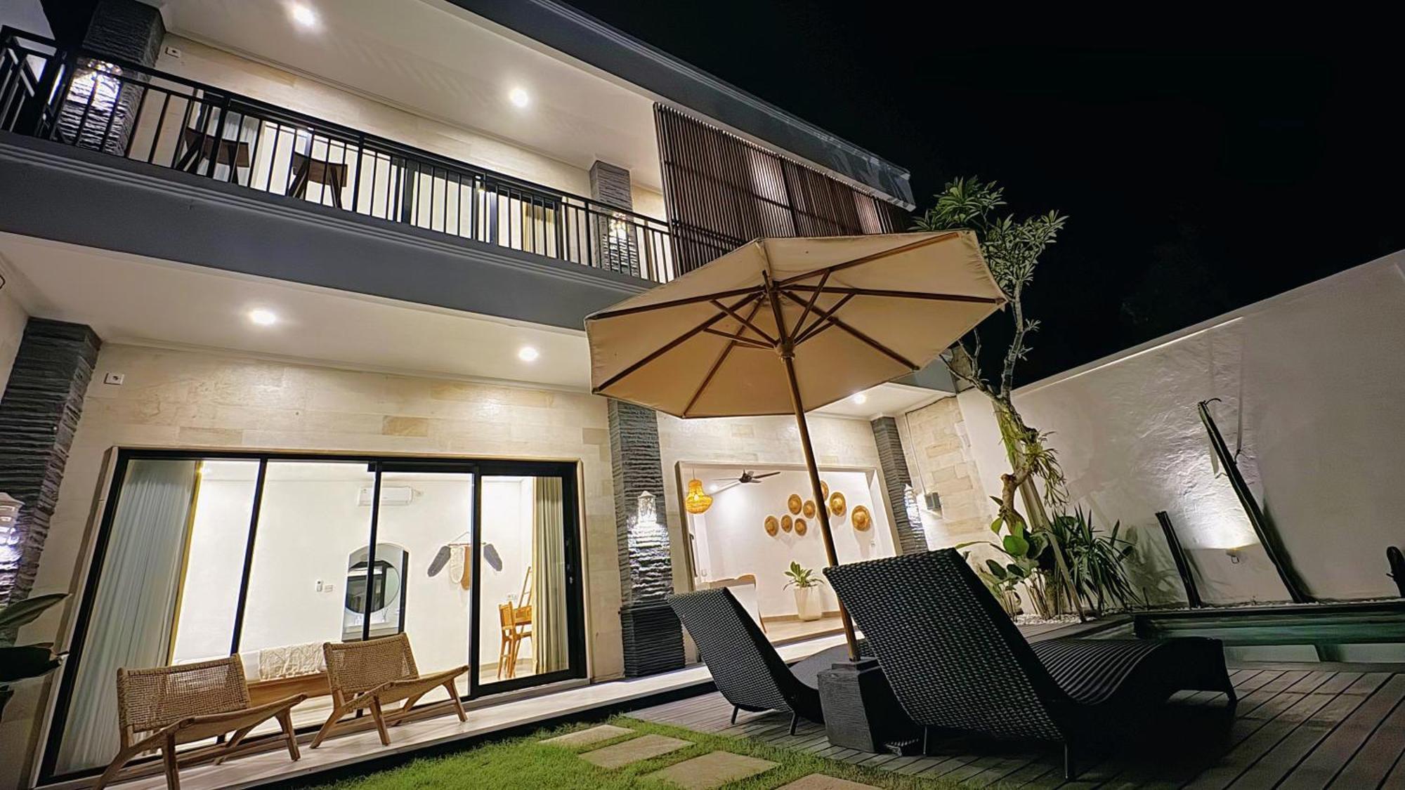 Villa Niu Center Canggu - Fattylion Exteriör bild