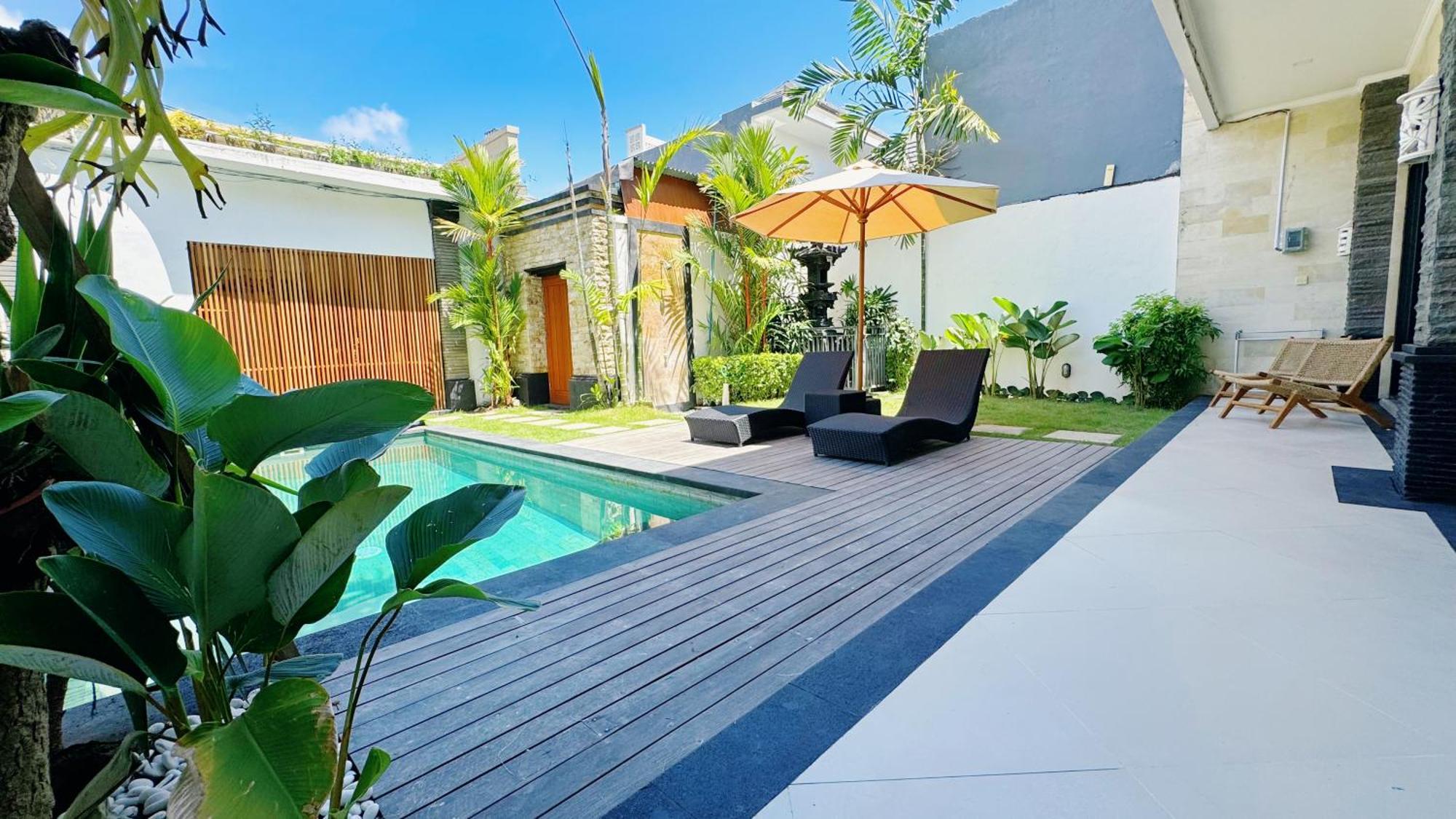 Villa Niu Center Canggu - Fattylion Exteriör bild
