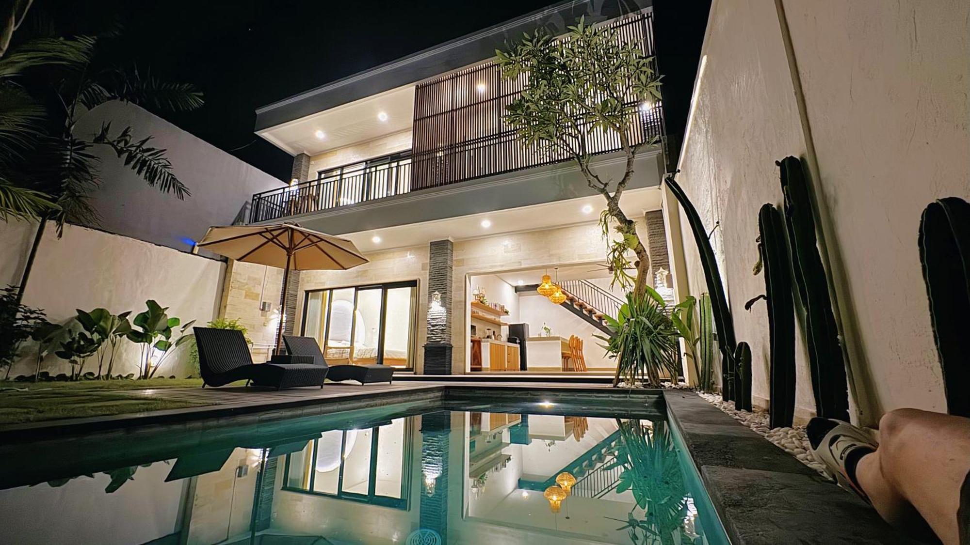 Villa Niu Center Canggu - Fattylion Exteriör bild